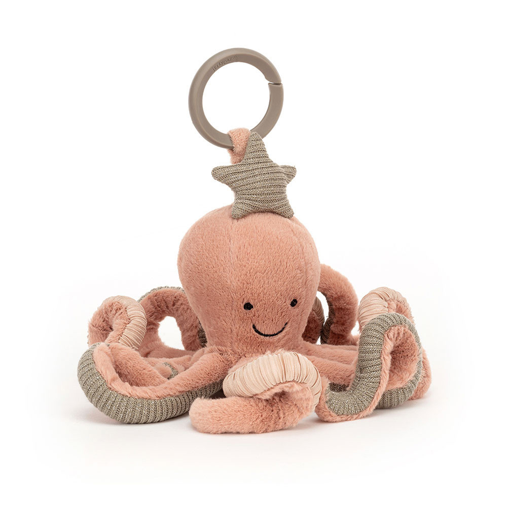 Jellycat Odell Octopus Activity Toy